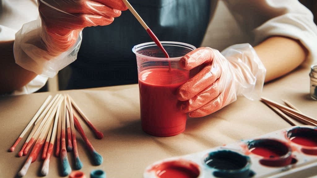colorindo o porcelanato liquido