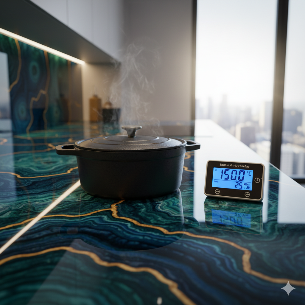 O que é: Tolerância ao calor da resina epóxi