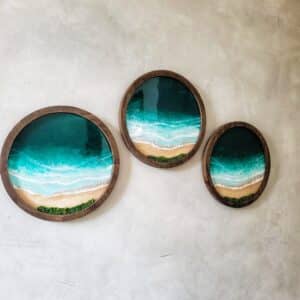 Trio de Quadros Sou + Rio 25 cm