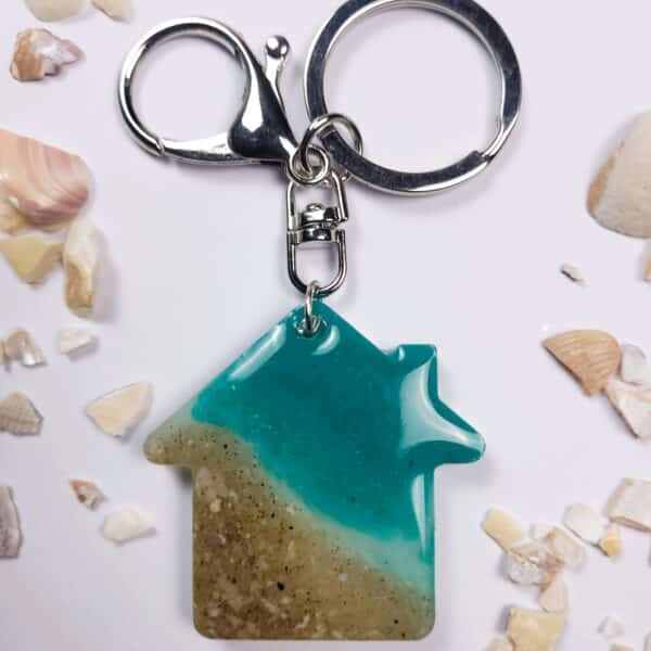 Chaveiro Casinha de Praia - Imagem 2