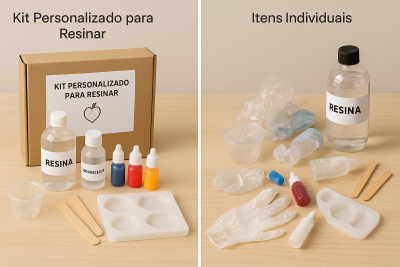 Kit Personalizado para Resinar