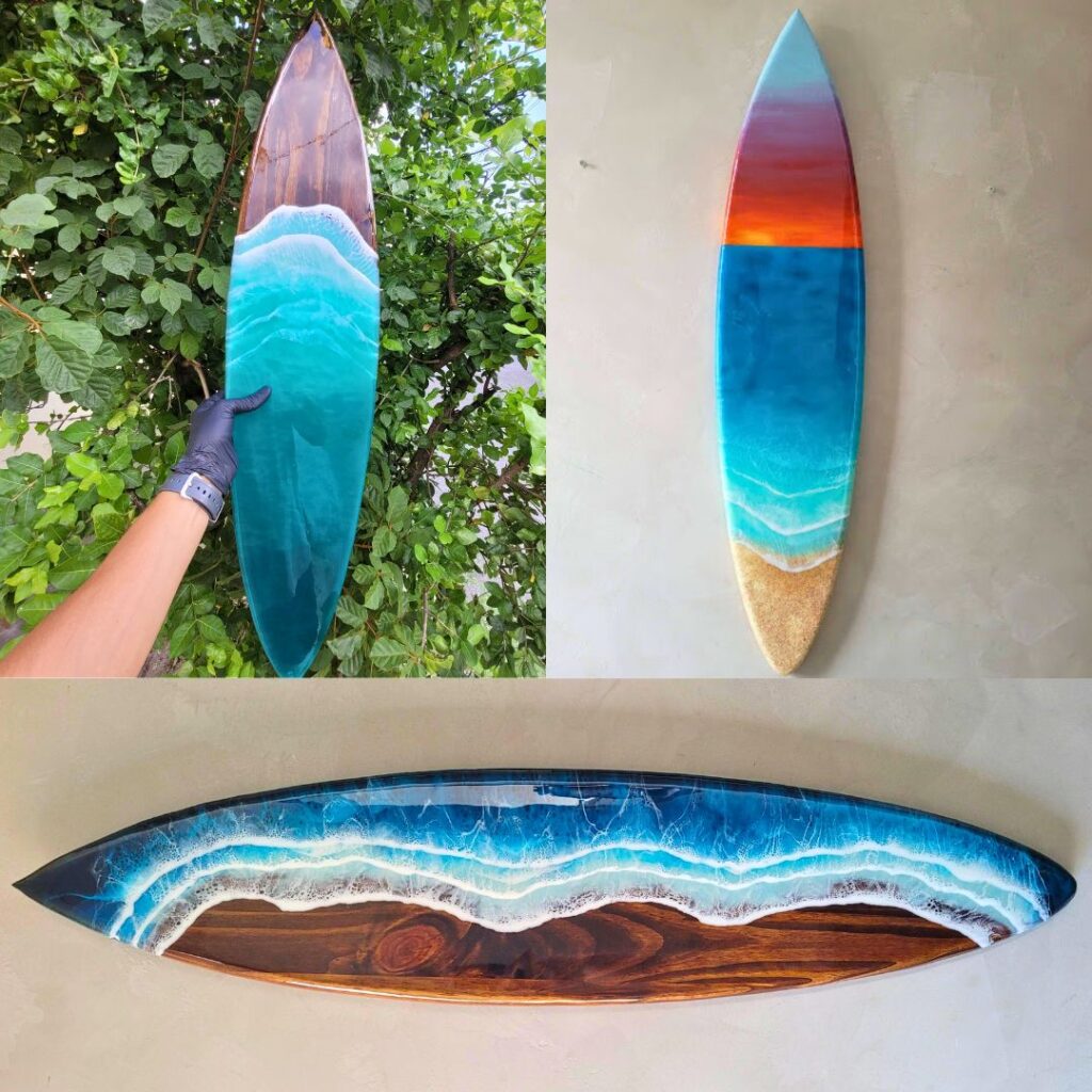 Ondas na Resina e o Potencial de Venda