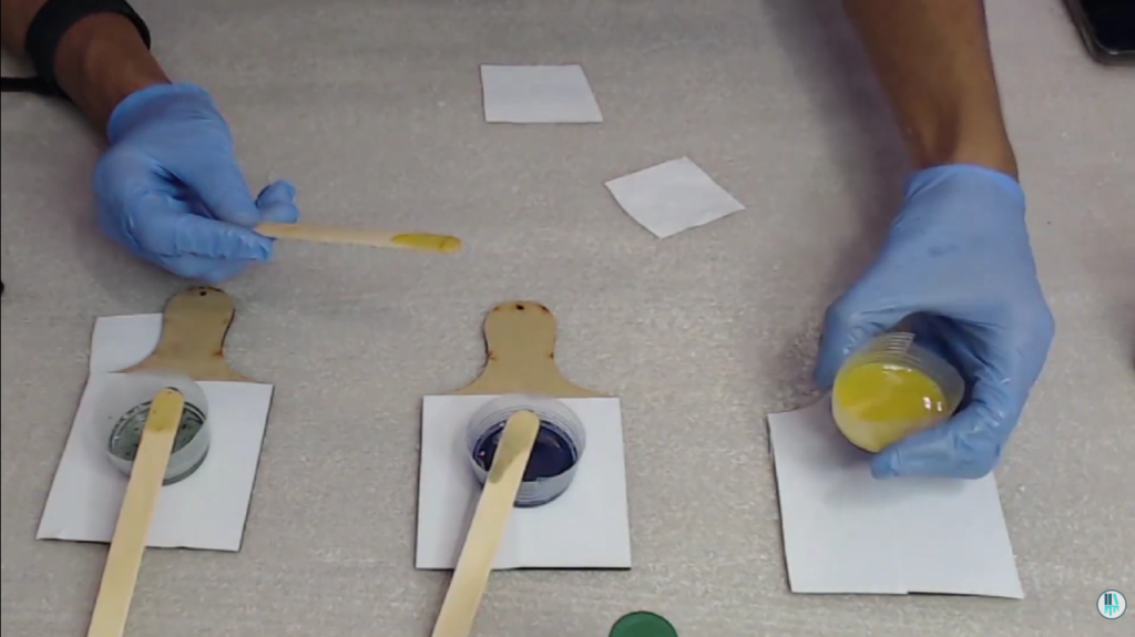 Colorir resina com Acrilex