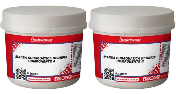 Massa Epóxi Subaquática