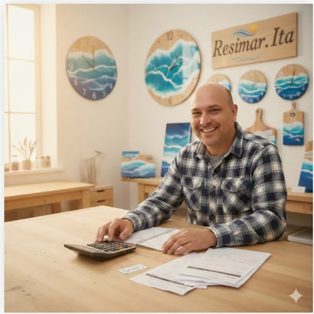  Viver de Arte Marinha com R$12 mil