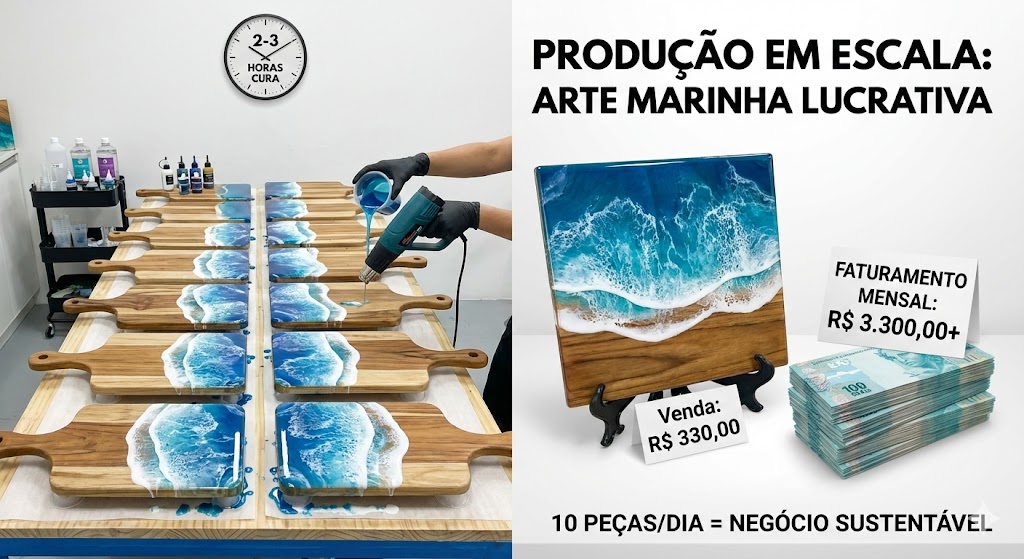 A Resina Epóxi que Bota Dinheiro