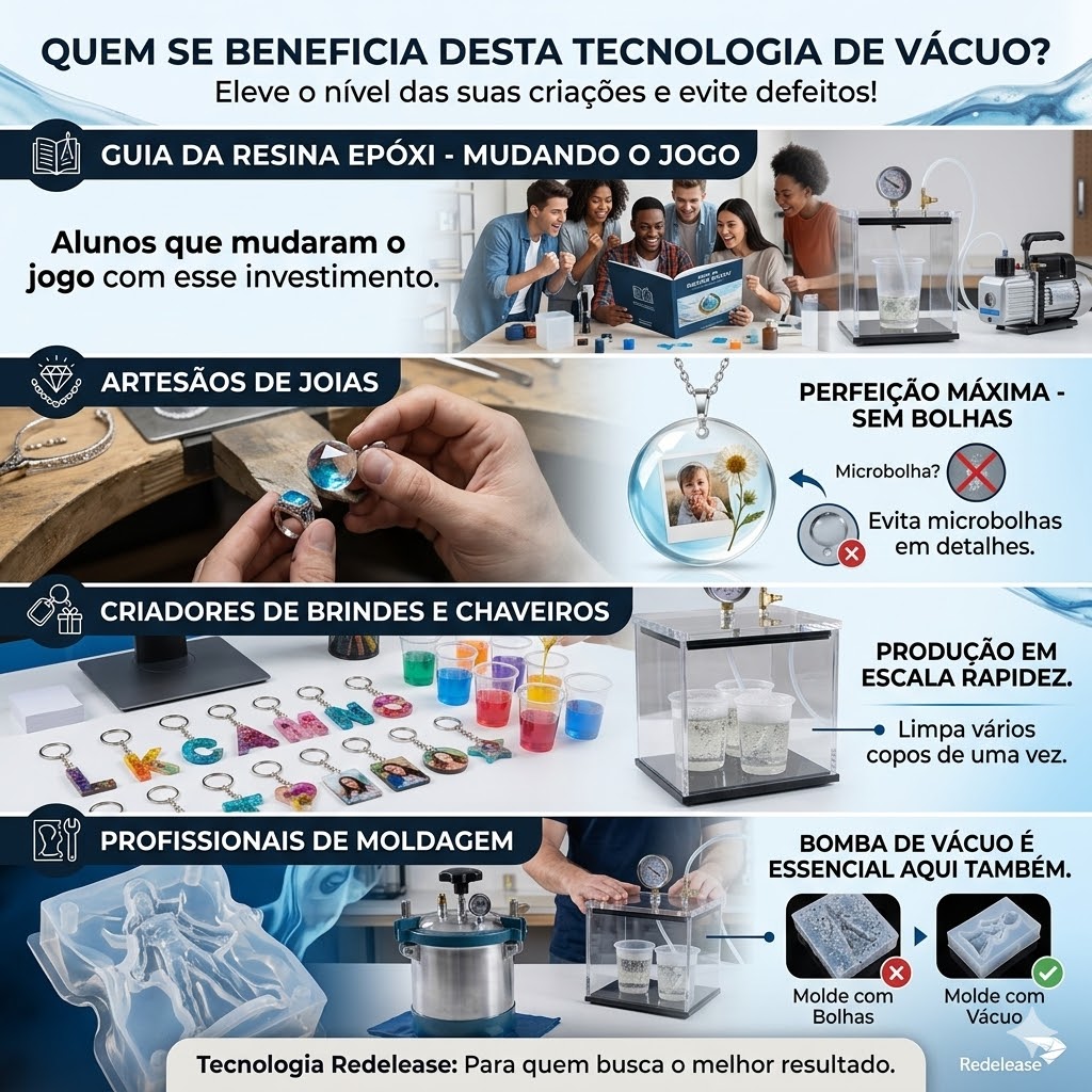 Como tirar bolhas da resina