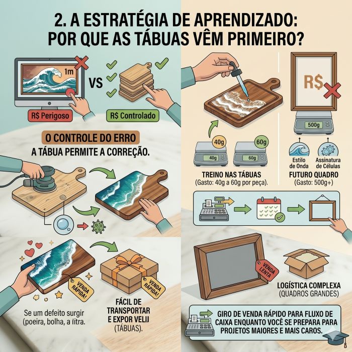 5 Fatos da Arte em Resina