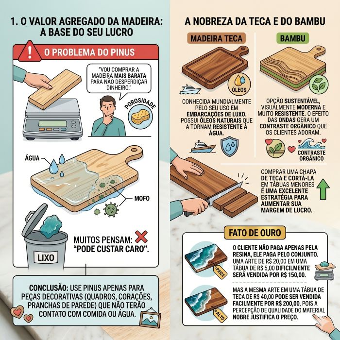 5 Fatos da Arte em Resina